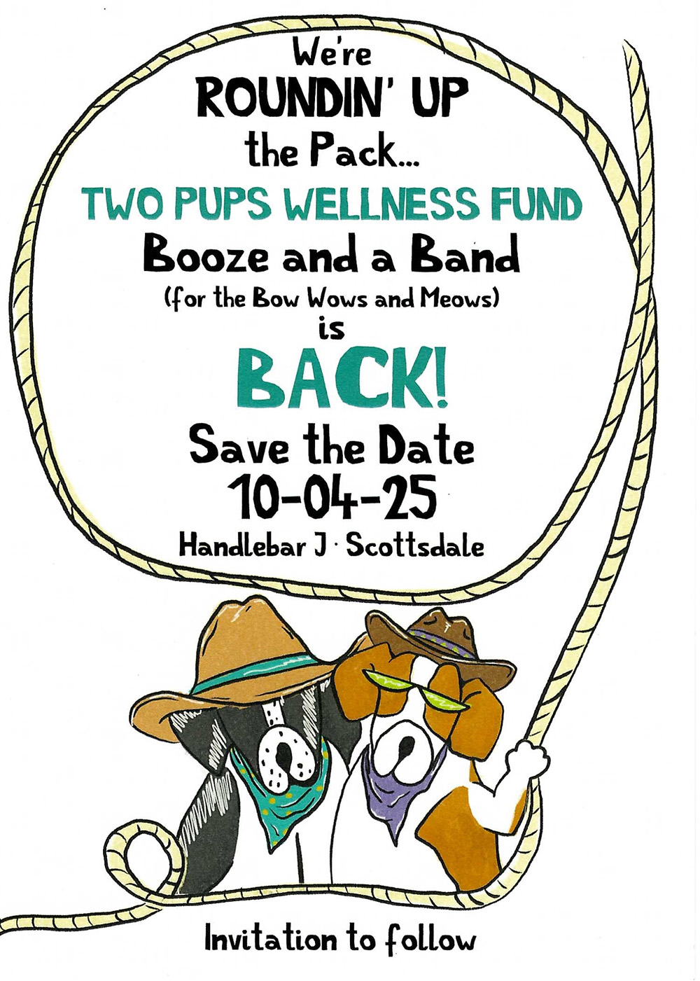 Booze and a Band is Back! Save the Date.